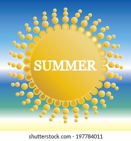 Summer Background .vector