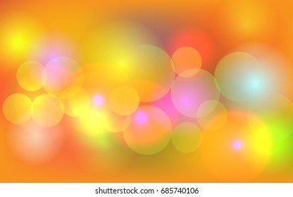 Summer background, vector illustration