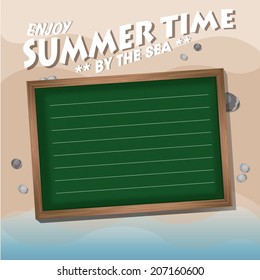 Summer background. Vector illustration. Eps 10.