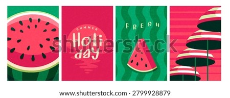 Summer background , Vertical Summer Poster Collection ,Summer Social Media Story