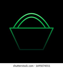 Summer bag nolan icon. Simple thin line, outline vector of Summer icons for ui and ux, website or mobile application