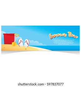Summer banner design