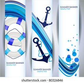 Summer Banner Set