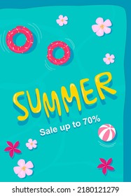 Sommerbanner.Cute-Muster.Banner,Rahmen,Kartendesign. bunter Hintergrund.