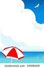 summer beach