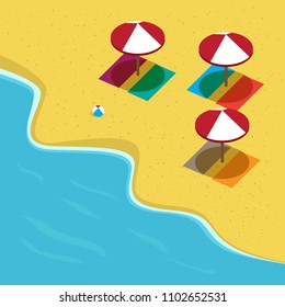 summer beach background