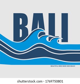 summer beach Bali island fashion tees design
