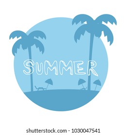 Summer and beach concept