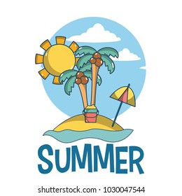 Summer and beach concept