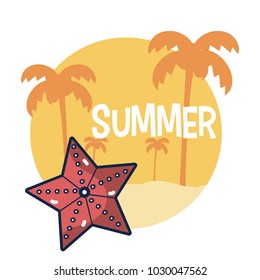 Summer and beach concept