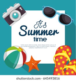Summer beach design