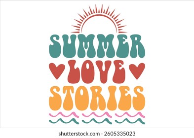 Summer  , Beach , Hello Summer , Quotes , Summer vibes, Illustration vector design
