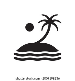 Summer Beach Icon - Symbol für den Strand