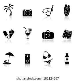 Summer and Beach Icons