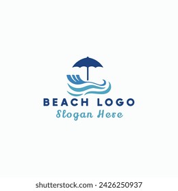 
Summer beach illustration abstract sun  