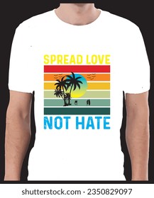 Summer Beach Lover T shirt Design