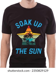 Summer Beach Lover T shirt Design