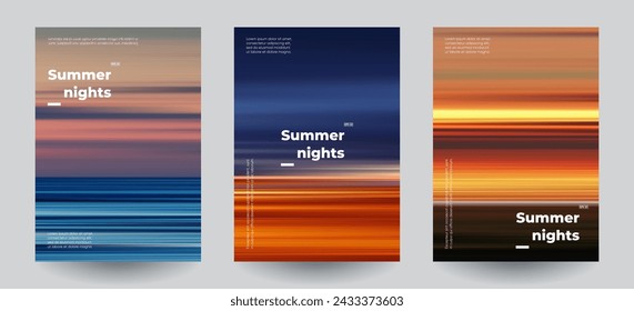  Summer beach gradients