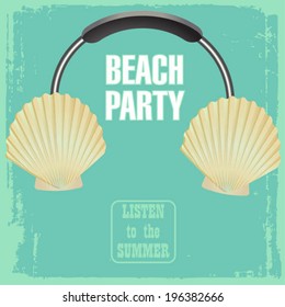 summer beach party