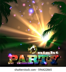 Summer Beach Party Flyer