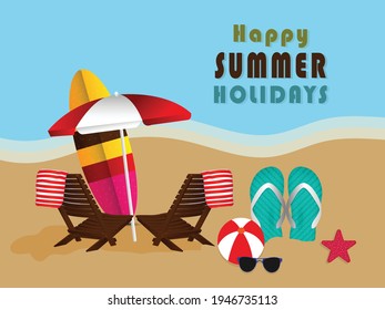 Summer Beach Party Flyer Template