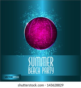 Summer Beach Party Template