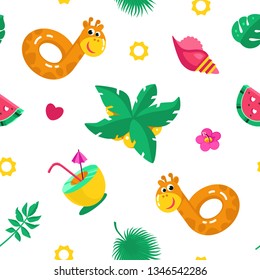 summer beach pattern