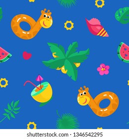 summer beach pattern