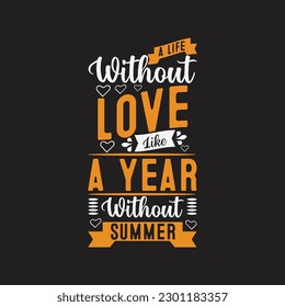 summer beach quotes typography t-shirt design
