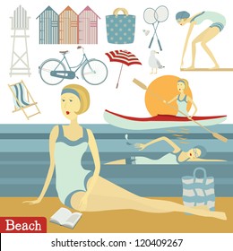 Summer beach set