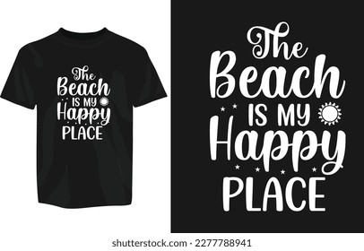 Summer beach sunsine typography design for tshirt, mug, stickers etc. Beach sunset typography tshirt design design