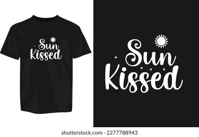 Summer beach sunsine typography design for tshirt, mug, stickers etc. Beach sunset typography tshirt design design