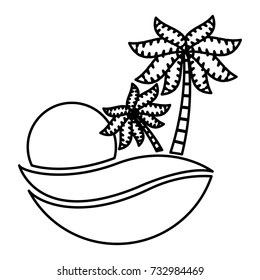 Summer and beach symbol