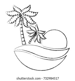 Summer and beach symbol