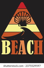 SUMMER BEACH T SHIRT DESIGN