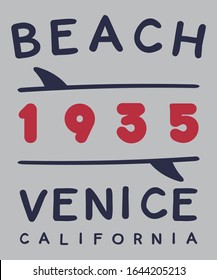 Summer beach theme vector art for t-shirt prints
