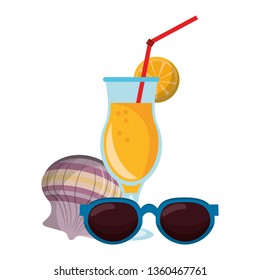 Summer and beach travel
