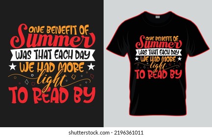 summer beach t-shirt design typography SVG 
