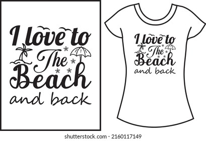 Summer beach t-shirt design.Summer svg typography t-shirt design. Gift t shirt.