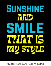 Summer Beach typography Premium Design