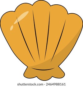 Icono de vacaciones de verano. Ilustración vectorial en Diseño de Dibujos Animados.