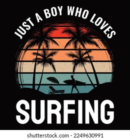 Summer Beach Vector T-shirt design.
