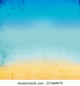 Summer Beach Vintage Abstract Background