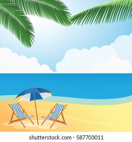 summer beachbeautiful