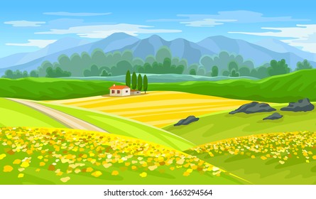 Cartoon Village Images, Stock Photos & Vectors | Shutterstock