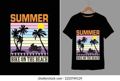 SUMMER BIKE ON THE BEACH
