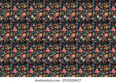 Summer blossoms form a seamless, attractive design. Floral basic diagonal seamless backdrop suitable for textile or book covers, manufacturing, wallpapers, printing, gift wrapping, and scrapbooking. T