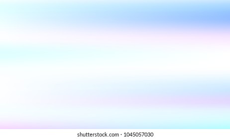 Summer blue holographic background. Vibrant blur iridescent design. Foil neon trendy sky banner. Pastel future element. Modern gradient cover. Foil holographic sunset design Bright soft gradient color