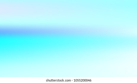 Summer blue holographic background. Vibrant blur iridescent design. Foil neon trendy sky banner. Pastel future element. Modern gradient cover. Foil holographic sunset design Bright soft gradient color