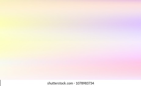 Summer blue holographic background. Vibrant blur iridescent design. Foil neon trendy sky banner. Pastel future element. Modern gradient cover. Foil holographic sunset design Bright soft gradient color